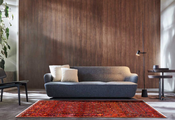 MALAYER MISHAN Antiker Teppich 204 x 128cm - 0297 10 MALAYER MISHAN Antiker Teppich