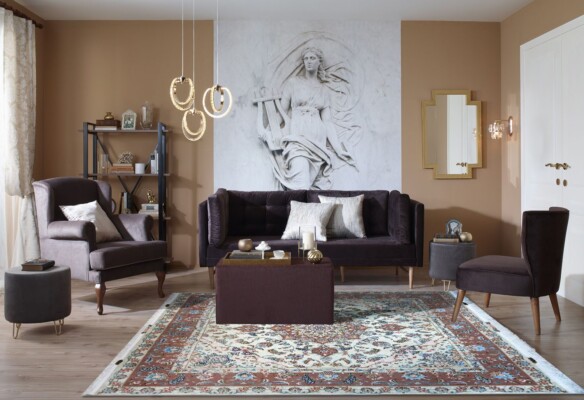 Persischer Teppich TABRIZ 60 RAJ 206 x 200cm - 1729 12 Perserteppich