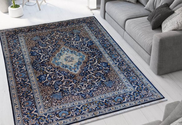 Teppich Kashan extra 215 x 141cm - 0421 12 Teppich Kashan extra