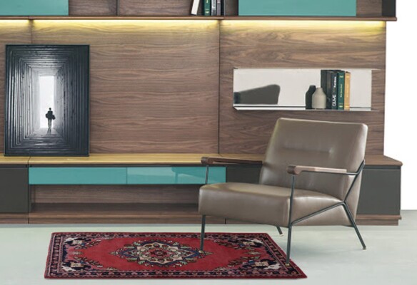 Hamadan Teppich 131 x 78cm - 7475 12 Hamadan Teppich