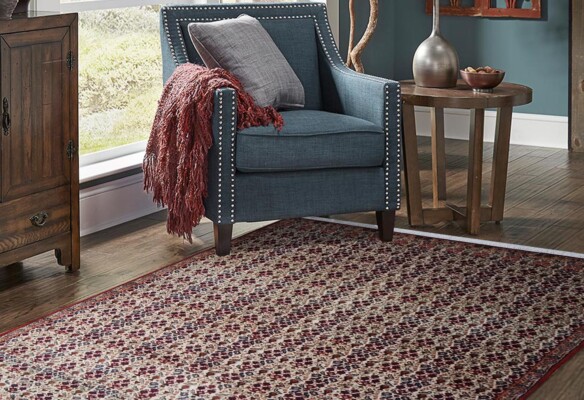 Kaschan alt 50-60er Jahre 212 x 155 cm -20384 - A0334 10 Alt-Kaschan