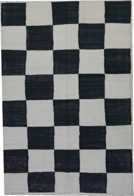 Kilim Kaudani Schach cm.176 x 123 - 7647 12 Kilim Kaudani Schach