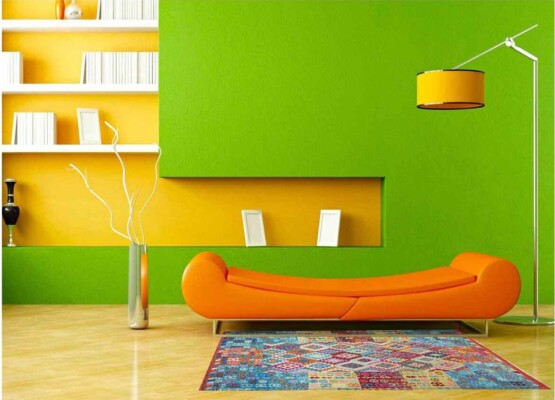 Stilisierter Kaudani Kelim 250 x 166 cm - 7652 6 Stilisierter Kaudani Kelim