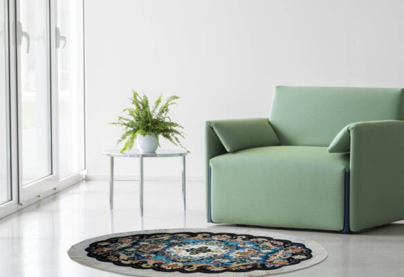 Täbris ovaler Teppich 115 x 70 cm - 7764 12 Ovaler Täbriz Teppich