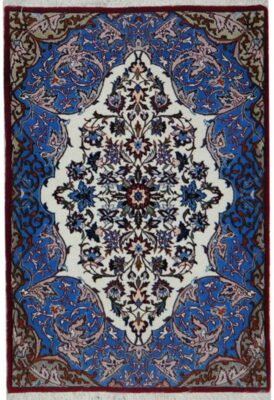 Esfahan Teppich 100 x 67cm - 0522 12 Isfahan-Teppich