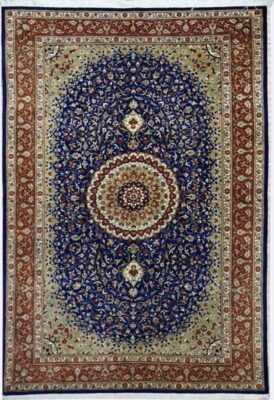 Qum Seidenteppich 160 x 100cm - 7960 12 Qum-Seidenteppich