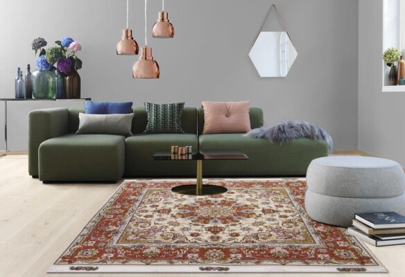 Täbris 152 x 150cm - 5984 12 Tabriz Teppich