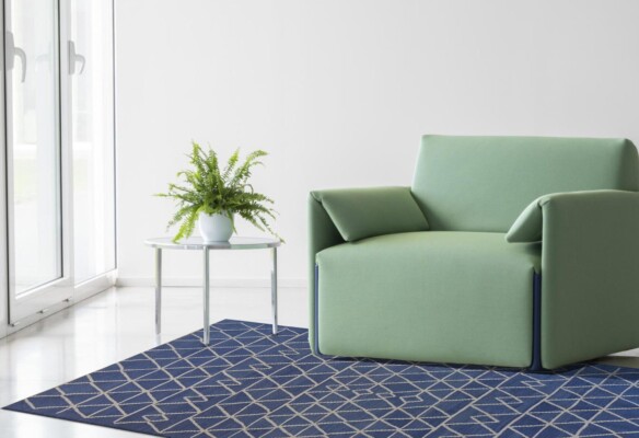 Moderner Kelim Kaudani 161 x 136cm - 8247 10 Moderner Kelim Kaudani