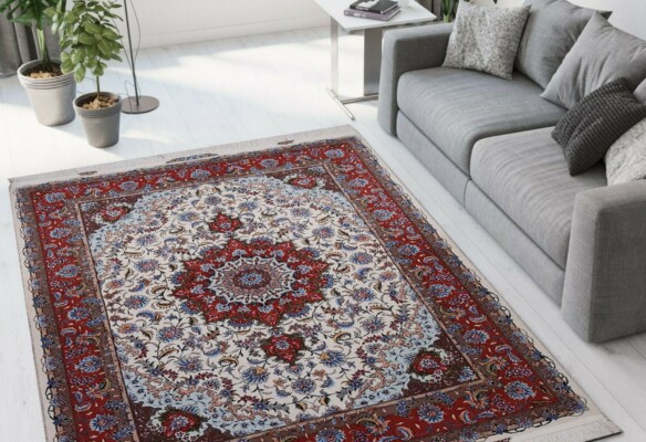 Tabriz Seidenkette 202 x 150cm - 8918 12 Seidenkette aus Täbris