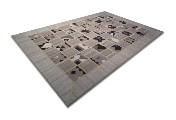 Eleganter Patchwork-Teppich 235 x 176cm - 9240 10 Eleganter Patchwork-Teppich