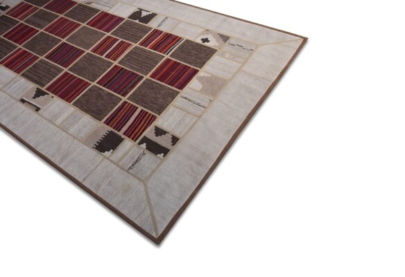 Patchwork formelle moderne 204x143cm - 9226 10 Patchwork moderne Fliesen