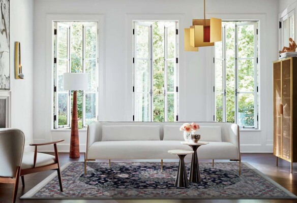 Handgefertigte persische Nain 9 Fäden 230x156cm - 9372 12 Persisch Nain