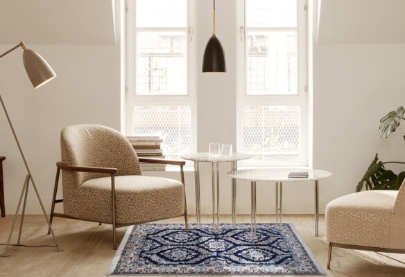 Feiner Nain Sechs-Faden-Teppich 151x97cm - 9811 12 Feiner Nain-Teppich mit sechs Fäden