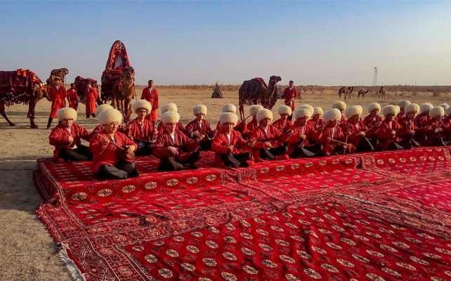 Turkmenische Teppiche, die Kunst eines Stammes