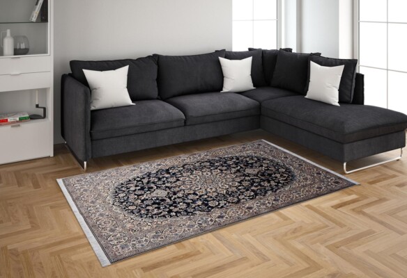 Nain 6-Faden Elegant Teppich 203 x 130 - A0040 12 Eleganter Nain 6-Faden-Teppich