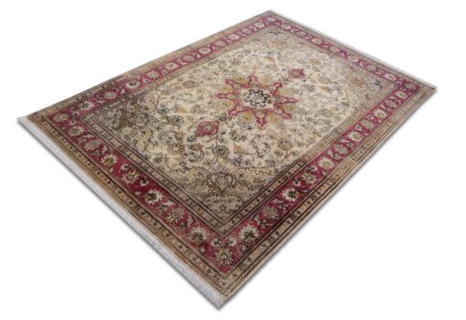 Tabriz 60 raj Teppich 155x105cm - A0661 – Bild 4