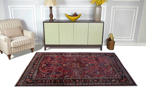 Lilian Antiker Teppich 198x156cm - A1255 10 Lilian Antiker Teppich