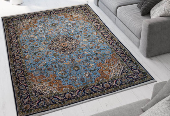 Qum alter Knüpfteppich 270x220cm - A1266 10 Qum Teppich alte Knüpfung