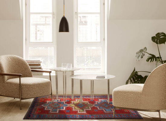 Antiker Kazak-Teppich 220x128cm - A1281 10 Antiker Kazak Teppich