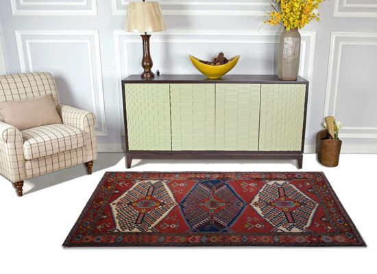 Daghistan Antiker Teppich 210x137cm - A1283 10 Antiker Daghistan Teppich