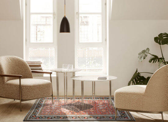 Kambagia Antiker Teppich 190x125cm - A1300 10 Antiker Kambagia-Teppich