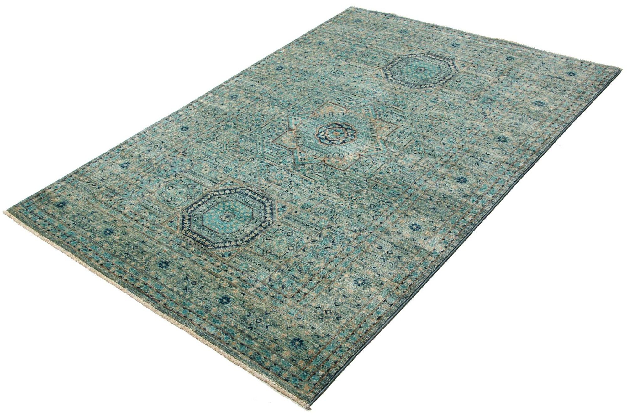 Teppich MAMLUK 179x125 Z355837 4 Teppich MAMLUK 179x125 Z355837 – Bild 2