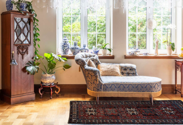 Antiker kaukasischer Karachopfteppich 267x116cm - A1373 10 Antiker kaukasischer Karachopfteppich