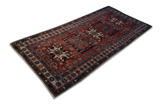 Antiker kaukasischer Karachopfteppich 267x116cm - A1373 – Bild 3