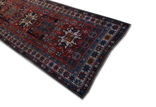 Antiker kaukasischer Karachopfteppich 267x116cm - A1373 – Bild 4
