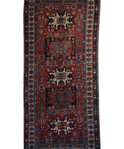 Antiker kaukasischer Karachopfteppich 267x116cm - A1373