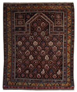 Antiker kaukasischer Schirwan Teppich 140x114cm - A1377