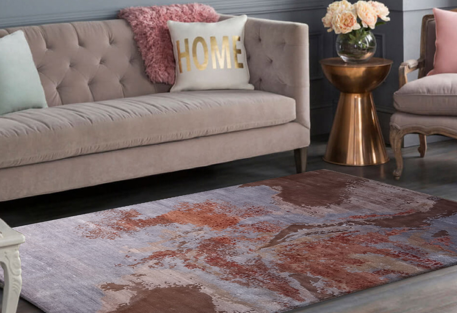 Moderner Teppich, 120x180cm -B1683 4 Moderner Teppich