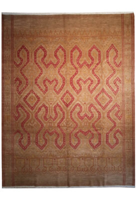Armenischer geometrischer Teppich 301x244- B1778