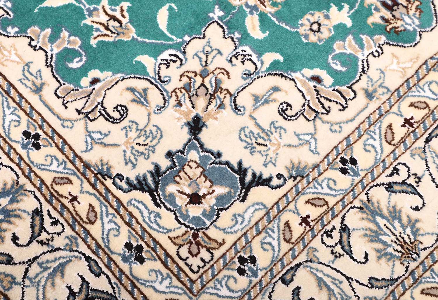 Nain Kashmar Teppich 203x150 cm - 471592 6 Nain Kashmar Teppich 203x150 cm - 471592 – Bild 4