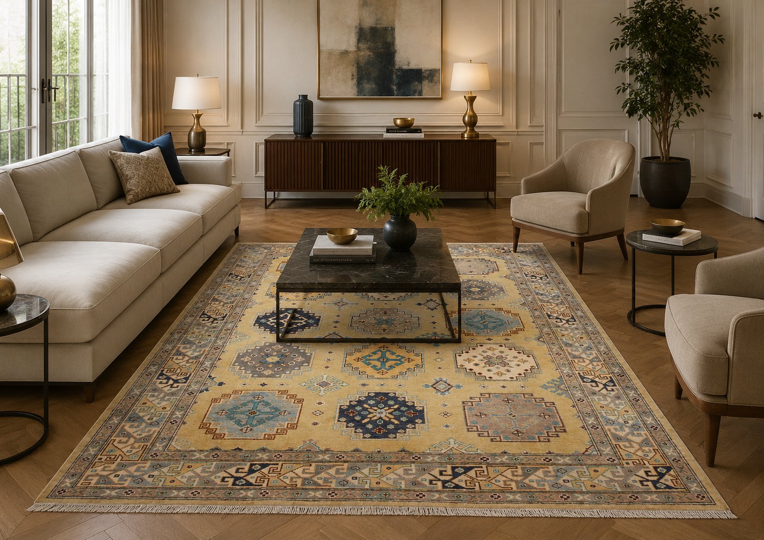 Kasak-Teppich 234 x 170 cm - 469969 – Bild 2