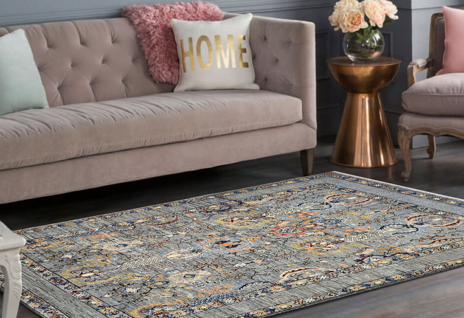 Ozbeki DIYAR Teppich 192x145 cm - 8290796A 4 Ozbeki DIYAR Teppich