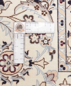 Perserteppich Nain 6-Laig Wolle und Seide handgeknüpft 261x209 Z445536 – Bild 13