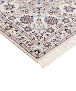 Perserteppich Nain 6-Laig Wolle und Seide handgeknüpft 261x209 Z445536 – Bild 6