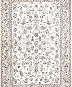 Persischer Nain-Teppich 6-fädig 235×160 cm – Wolle und Seide handgeknüpft Z445559
