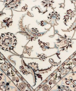 Persischer Nain-Teppich 6-fädig 235×160 cm – Wolle und Seide handgeknüpft Z445559 – Bild 6