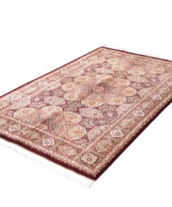 Persischer Teppich Qum aus Seide 200x133 Z445645 – Bild 2
