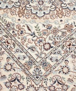 Persischer Nain Teppich 6 Fili Wolle und Seide 317×208 cm Z446351 – Bild 6