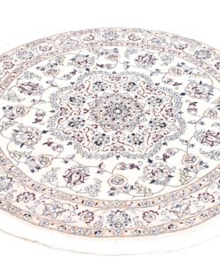 Nain 9-fädig Wolle und Seide Rund 105x105 Z446781 – Bild 3