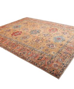 Afghanischer Kazak-Teppich extra fein 307x253 Z459730 – Bild 2