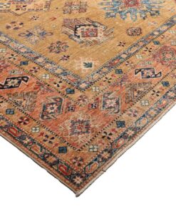Afghanischer Kazak-Teppich extra fein 307x253 Z459730 – Bild 4