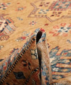 Afghanischer Kazak-Teppich extra fein 307x253 Z459730 – Bild 8