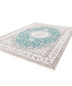 Perserteppich Nain 9-fädig aus Wolle und Seide 355x248 Z469420 – Bild 3