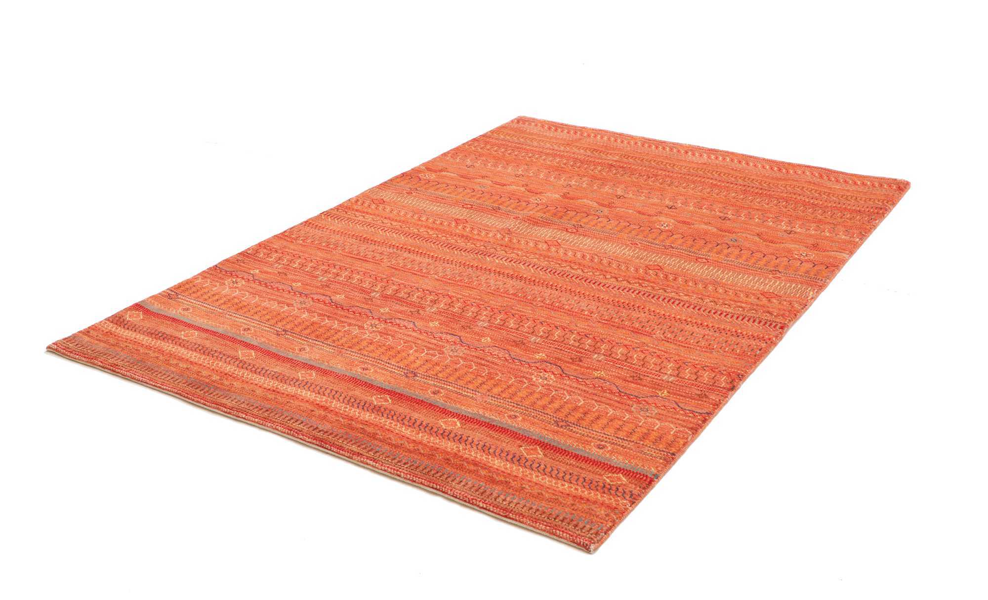 Moderner afghanischer Teppich handgeknüpft 221x156 Z478855 4 Moderner afghanischer Teppich handgeknüpft 221x156 Z478855 – Bild 3