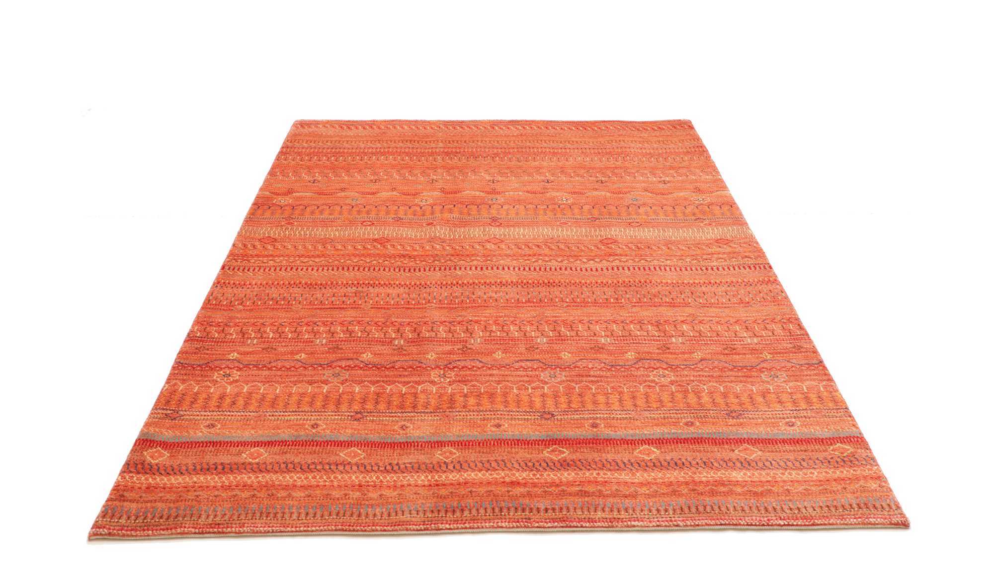 Moderner afghanischer Teppich handgeknüpft 221x156 Z478855 6 Moderner afghanischer Teppich handgeknüpft 221x156 Z478855 – Bild 5