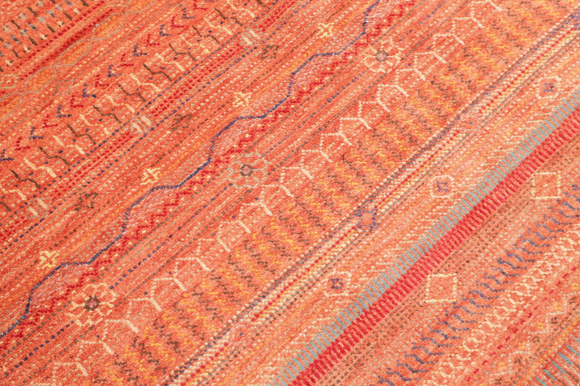 Moderner afghanischer Teppich handgeknüpft 221x156 Z478855 8 Moderner afghanischer Teppich handgeknüpft 221x156 Z478855 – Bild 7